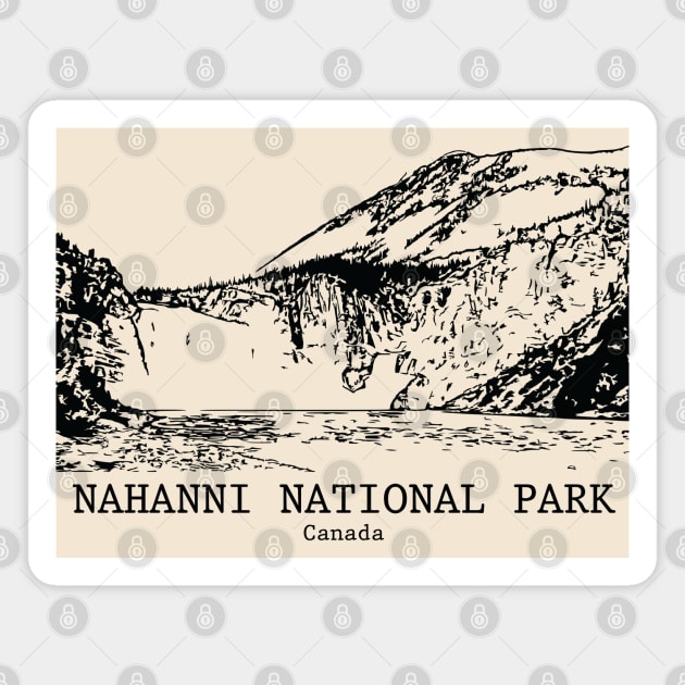 Nahanni National Park - Canada Magnet by Lakeric